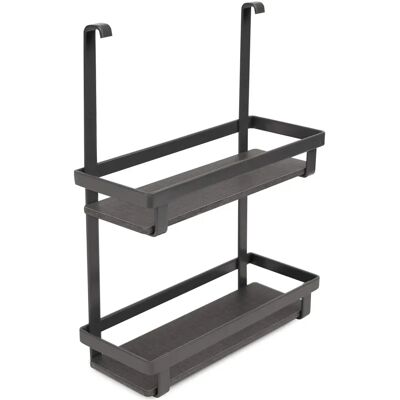 Estante para tarros de especias Emuca - Acero, Gris Estante para tarros de especias Emuca - Acero, Gris