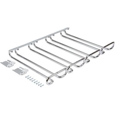 Portabicchieri Emuca - 280mm, Cromato, per Mobili Portabicchieri Emuca - 280mm, Cromato, per Mobili