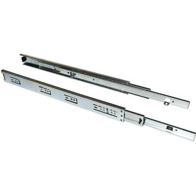 Emuca Glissières pour tiroirs - Hauteur 45mm, Longueur 450mm, Acier Zincé - Publicité Emuca Glissières pour tiroirs - Hauteur 45mm, Longueur 450mm, Acier Zincé - Publicité