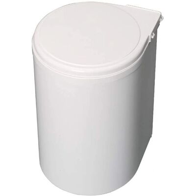 Emuca Poubelle de Cuisine 13 L - Blanche Emuca Poubelle de Cuisine 13 L - Blanche