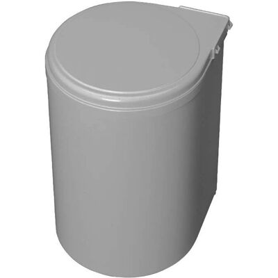 Emuca Poubelle de Cuisine 13L Grise - Facile à installer Emuca Poubelle de Cuisine 13L Grise - Facile à installer