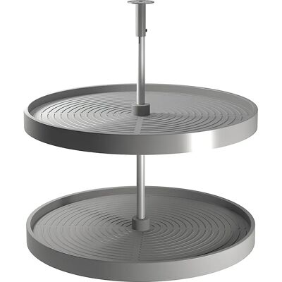 Emuca Corner Organizer with Circular Trays - Kitchen Storage Emuca Corner Organizer with Circular Trays - Kitchen Storage