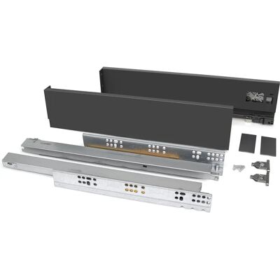 Emuca - Laadindingskit Vertex - 40kg, 93mm, Staal, Grijs Emuca - Laadindingskit Vertex - 40kg, 93mm, Staal, Grijs