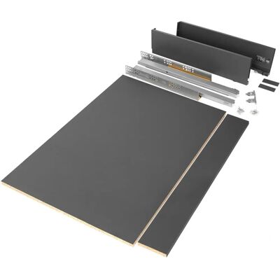 Emuca Ladeset - Verstelbaar, Soft-Close, 900mm - Ladesoort Emuca Ladeset - Verstelbaar, Soft-Close, 900mm - Ladesoort