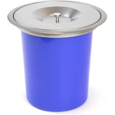 Emuca Recycle Einbaumüllbehälter - 5L Edelstahl & Kunststoff - Küchen Einlage Emuca Recycle Einbaumüllbehälter - 5L Edelstahl & Kunststoff - Küchen Einlage