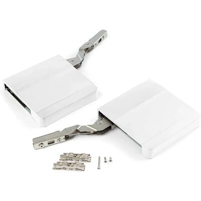 Bisagra Elevadora Emuca - Ajustable, Blanco - Muebles de Cocina Bisagra Elevadora Emuca - Ajustable, Blanco - Muebles de Cocina