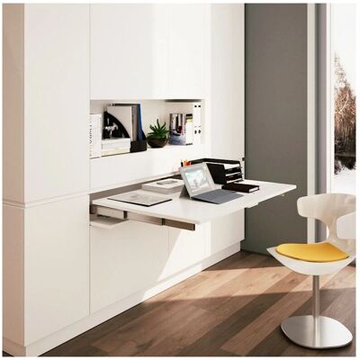 Guía Emuca para mesa extensible - Champagne anodizado - Aluminio Guía Emuca para mesa extensible - Champagne anodizado - Aluminio