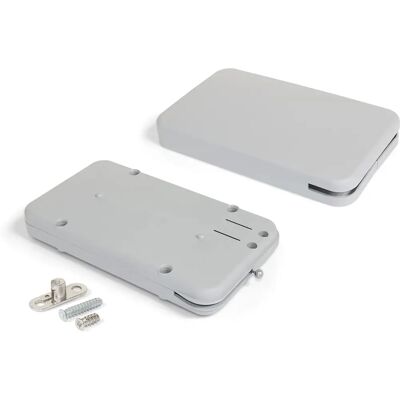 Mécanisme de porte Miniwinch Emuca - Gris, 10Kg, Supporte 200-480mm Mécanisme de porte Miniwinch Emuca - Gris, 10Kg, Supporte 200-480mm