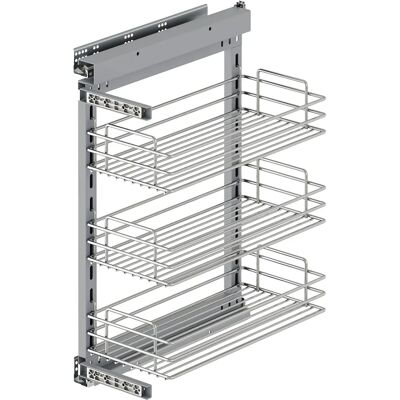 Emuca Suprastar Uittrekbare lade - Soft-close, 304mm, Staal Emuca Suprastar Uittrekbare lade - Soft-close, 304mm, Staal