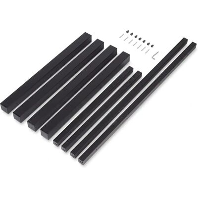 Emuca Patas y estructura para mesa - Acero negro 1150x750 - Tipo de mesa Emuca Patas y estructura para mesa - Acero negro 1150x750 - Tipo de mesa