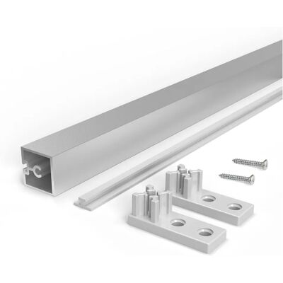 Perfiles de aluminio Emuca para módulos de cocina - Estables y fáciles de instalar Perfiles de aluminio Emuca para módulos de cocina - Estables y fáciles de instalar