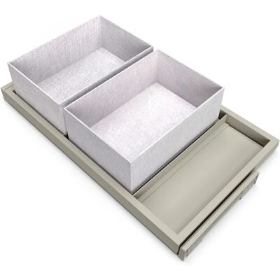Zestaw Organizera Kuchennego Emuca - Regulowany, Szlifierki z Miękkim Zamknięciem, Rozdzielacze Stalowe - 800mm Zestaw Organizera Kuchennego Emuca - Regulowany, Szlifierki z Miękkim Zamknięciem, Rozdzielacze Stalowe - 800mm