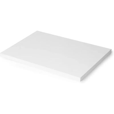 Emuca Plateau en Mélamine Blanc - Table 1150x750mm - Publicité Emuca Plateau en Mélamine Blanc - Table 1150x750mm - Publicité