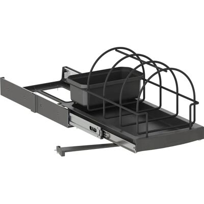 Emuca Keukentools Bak - Voor modules van 260mm - Grijs Emuca Keukentools Bak - Voor modules van 260mm - Grijs