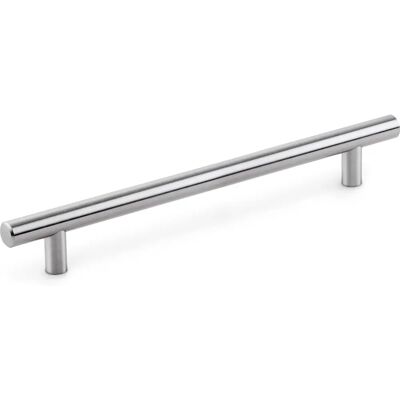 Emuca Handle Orlando - 178mm, Satin Nickel, Steel - Handle/Drawer Pull Emuca Handle Orlando - 178mm, Satin Nickel, Steel - Handle/Drawer Pull
