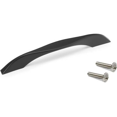 Emuca Möbelgriff - Zamak Schwarz - 181mm - 160mm Abstand - Griffset Emuca Möbelgriff - Zamak Schwarz - 181mm - 160mm Abstand - Griffset