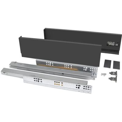 Emuca 3202535 Anthracite Gray Kitchen Drawer - Drawer Emuca 3202535 Anthracite Gray Kitchen Drawer - Drawer