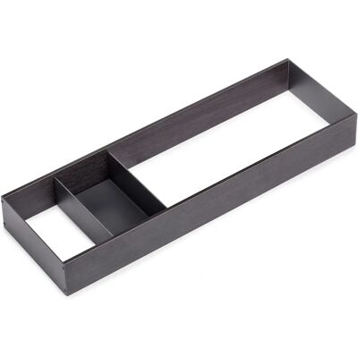 Emuca 3069135 - Verstelbare lade-Organizer - Antracietgrijs Emuca 3069135 - Verstelbare lade-Organizer - Antracietgrijs