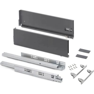 Emuca Modell 3185635 Stahl Schublade mit 3D Höhenverstellung Emuca Modell 3185635 Stahl Schublade mit 3D Höhenverstellung
