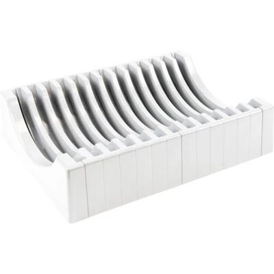 Emuca Compact Dish Organizer - 13 Plates Capacity Emuca Compact Dish Organizer - 13 Plates Capacity