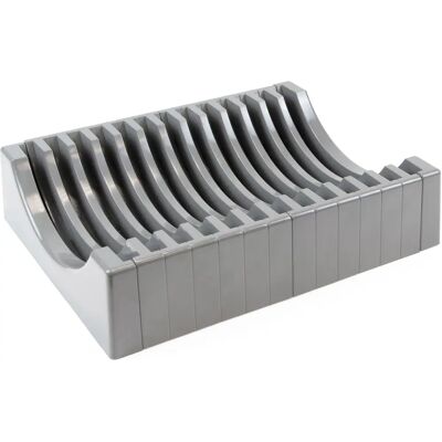 Organisateur d'Assiettes Emuca - Capacité 13 - Gris - Rangement Organisateur d'Assiettes Emuca - Capacité 13 - Gris - Rangement
