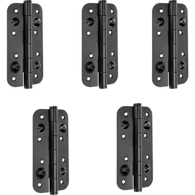 Emuca Steel Security Hinges - 5 Pack - 150x80 mm Emuca Steel Security Hinges - 5 Pack - 150x80 mm