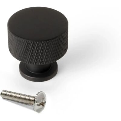 Emuca - 10 Czarnych gałek z aluminium - Średnica 30mm Emuca - 10 Czarnych gałek z aluminium - Średnica 30mm