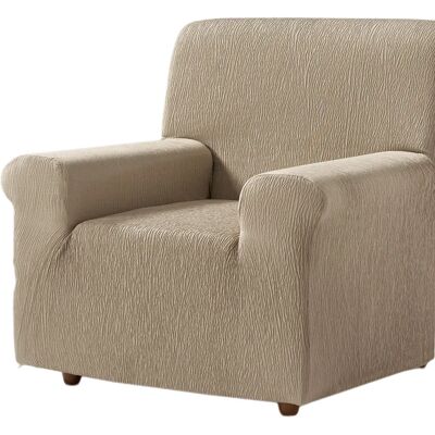 Housse de Canapé Estoralis Beta Beige - Élastique, Moderne Housse de Canapé Estoralis Beta Beige - Élastique, Moderne