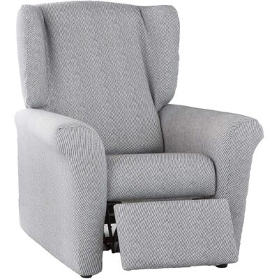 Housse de Fauteuil Alba Gris - 60-75x90-100 cm Housse de Fauteuil Alba Gris - 60-75x90-100 cm