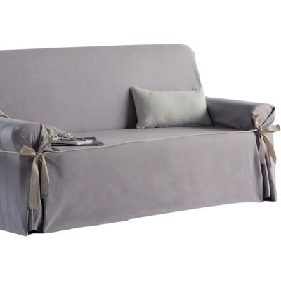 Housse de Canapé Estoralis Beret Gris Clair Housse de Canapé Estoralis Beret Gris Clair