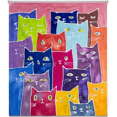 Estoralis Personnalisé Easyfix Animaux Volet Enroulable - Polyester Moderne Estoralis Personnalisé Easyfix Animaux Volet Enroulable - Polyester Moderne