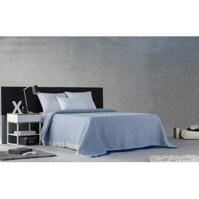 Estoralis Nido Plaid Polyvalent Bleu - Plaid Estoralis Nido Plaid Polyvalent Bleu - Plaid