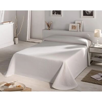 Couette Jacquard Blanche Estoralis - Housse de lit Couette Jacquard Blanche Estoralis - Housse de lit