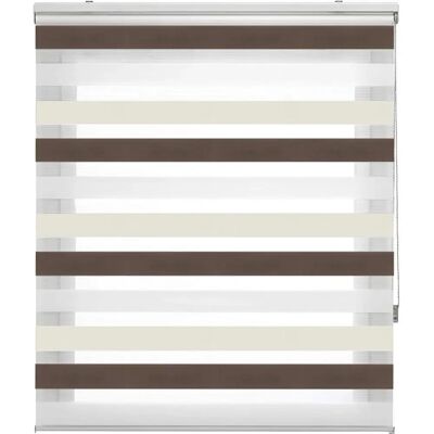Estoralis Loras Tissu Double Jour et Nuit - Store Enroulable Estoralis Loras Tissu Double Jour et Nuit - Store Enroulable