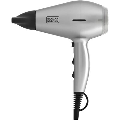 Suszarka do włosów Black & Decker BXHDA2400E Szary Srebro - Suszarka Suszarka do włosów Black & Decker BXHDA2400E Szary Srebro - Suszarka