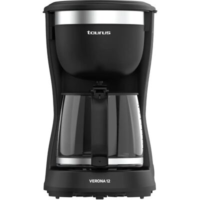 TAURUS Verona 12 Sort Kaffemaskine - Kaffemaskine TAURUS Verona 12 Sort Kaffemaskine - Kaffemaskine