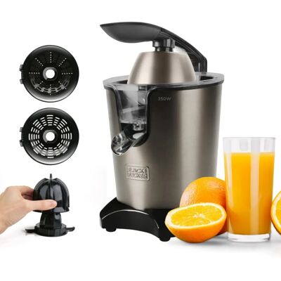 Black & Decker BXCJ350E - Edelstahl - Elektrischer Entsafter Black & Decker BXCJ350E - Edelstahl - Elektrischer Entsafter