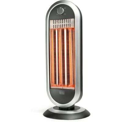 Chauffe-carbone Black & Decker BXCSH900E - 900W, 2 Niveaux, Portable - Publicité Chauffe-carbone Black & Decker BXCSH900E - 900W, 2 Niveaux, Portable - Publicité