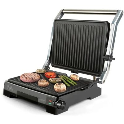 Black & Decker BXGR2200E - Fekete - Kontaktgrill Black & Decker BXGR2200E - Fekete - Kontaktgrill