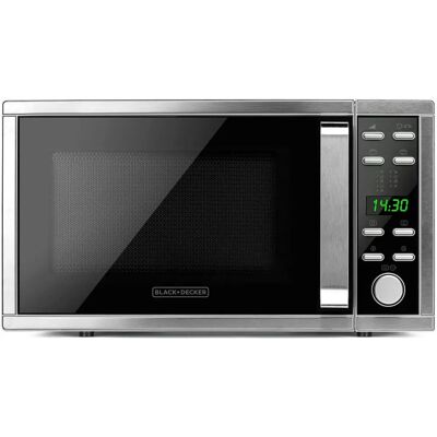BLACK+DECKER BXMZ901E - Fekete és Ezüst - Mikrohullámú sütő BLACK+DECKER BXMZ901E - Fekete és Ezüst - Mikrohullámú sütő