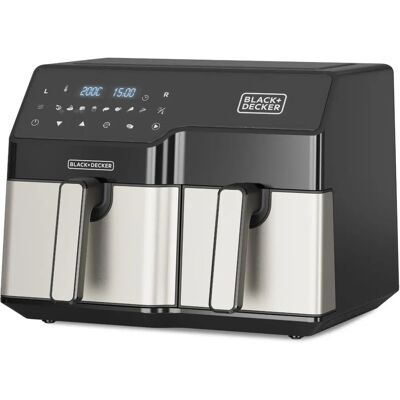 Black+Decker Mélyfritőz - Két Kosár Black+Decker Mélyfritőz - Két Kosár