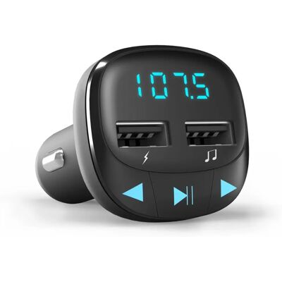 Reproductor MP3 para coche Energy Sistem 44824 - Transmisor FM, Bluetooth, USB, Micro SD Reproductor MP3 para coche Energy Sistem 44824 - Transmisor FM, Bluetooth, USB, Micro SD