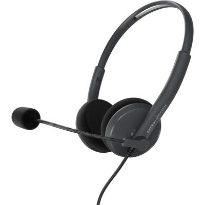 Energy Sistem hoofdtelefoon met microfoon - ANTRACIET Energy Sistem hoofdtelefoon met microfoon - ANTRACIET