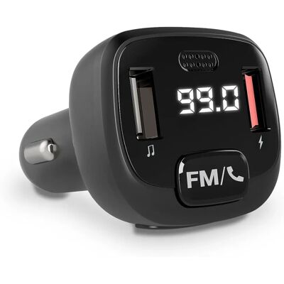 Energy Sistem Car FM Talk - MP3- och Bluetooth-sändare - Svart Energy Sistem Car FM Talk - MP3- och Bluetooth-sändare - Svart