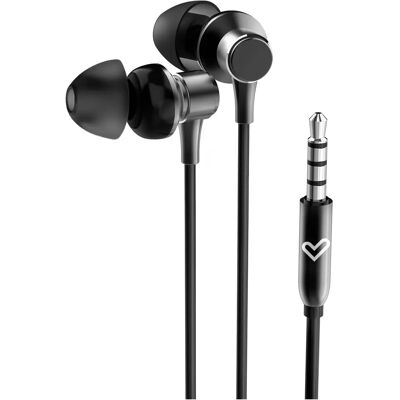 Energy Sistem Metallized Headset - Zwart Energy Sistem Metallized Headset - Zwart