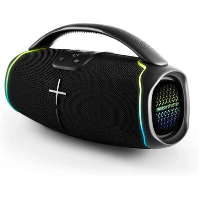 Caixa de som Bluetooth Energy Sistem HyperBeat - 80W, Luzes LED, 15h Caixa de som Bluetooth Energy Sistem HyperBeat - 80W, Luzes LED, 15h