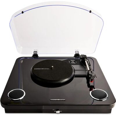 Energy Sistem BlackSpin platenspeler met Bluetooth - Platenspeler Energy Sistem BlackSpin platenspeler met Bluetooth - Platenspeler