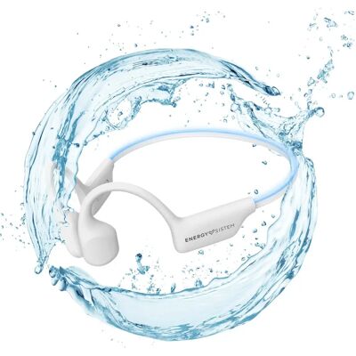 Energy Sistem AquaSport Bluetooth Botgeleiding Koptelefoon - Waterdicht, 8GB, 11H Energy Sistem AquaSport Bluetooth Botgeleiding Koptelefoon - Waterdicht, 8GB, 11H