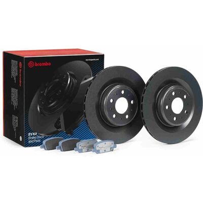 BREMBO KT 08 004 Ventilerede bremseskiver og -klodser - Bremser BREMBO KT 08 004 Ventilerede bremseskiver og -klodser - Bremser