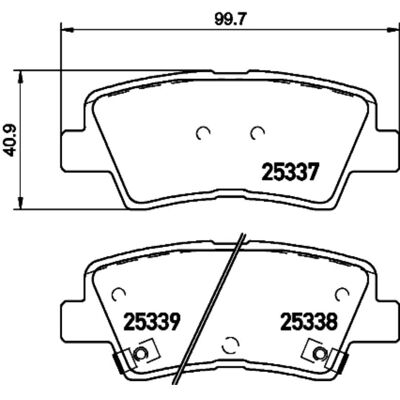 Brembo Model KT 08 015 Fuld bremsesæt - Bremseskiver og klodser Brembo Model KT 08 015 Fuld bremsesæt - Bremseskiver og klodser